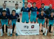 قهرمانی تیم فوتسال آتشنشانی کاشان در مسابقات شهرداری کاشان